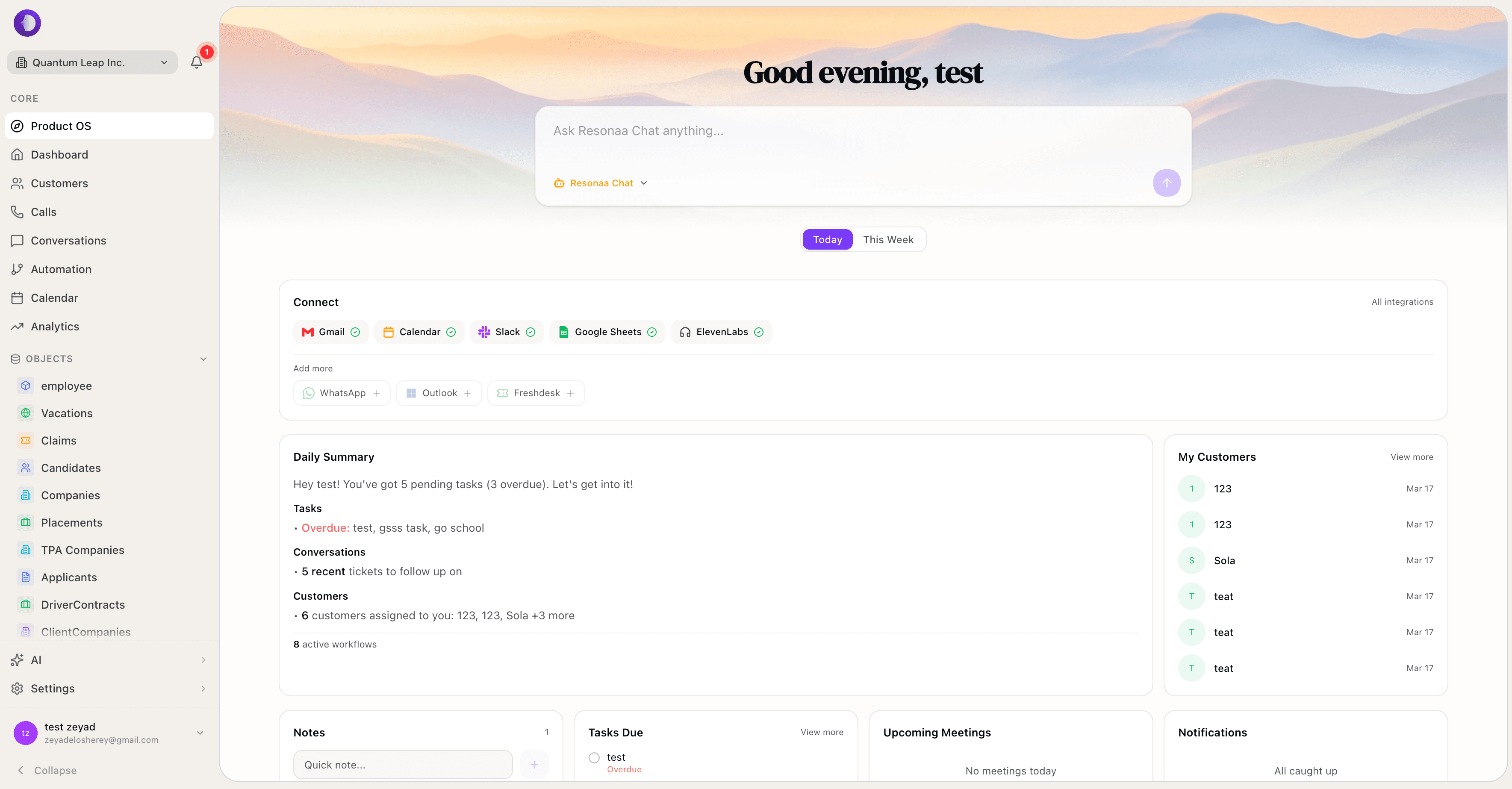 Voice signal visibility preview